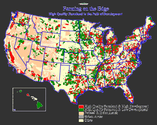 map courtesy of American Farmland Trust