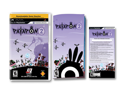 PSP Patapon 2 retail package