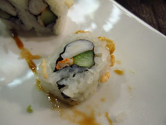 one flew south - crunch roll close up