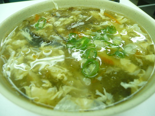 Dinner in Hsin Tien - Sweet n Sour Soup