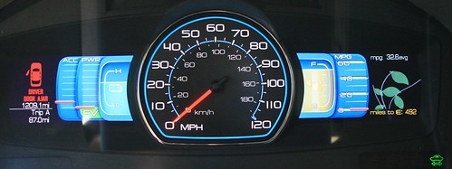 2010 Ford Fusion Hybrid - LCD Dash