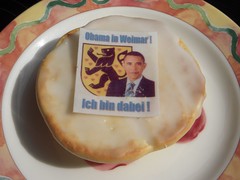 Eat an Amerikaner Cookie with Obama!