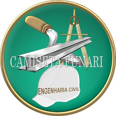 simbolo engenharia civil viga compasso capacete