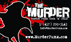 The Murder - Business Card
