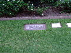 The grave of Robert Brady