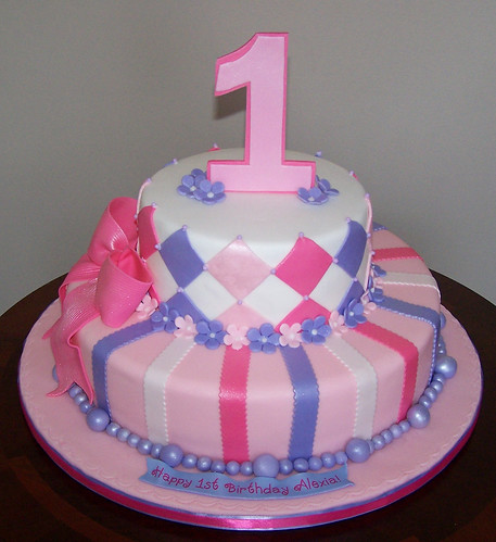 1st birthday cakes for girls. Alexia#39;s First Birthday Cake