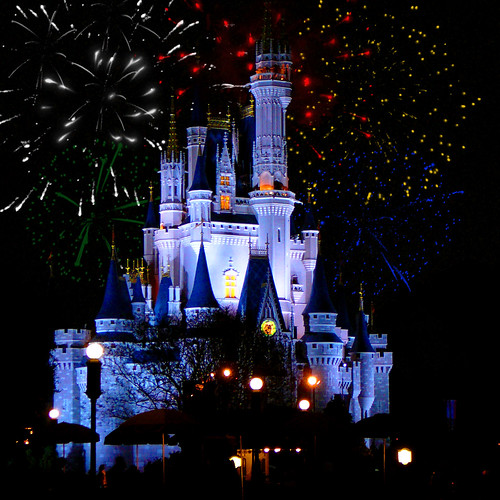magic kingdom castle cartoon. magic kingdom castle fireworks