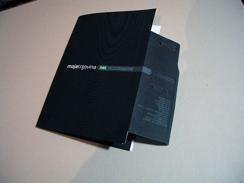 Front with business card holder