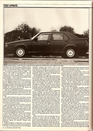Alfa Romeo 75 2.5 Automatic Test 1988 3 by Trigger's Retro Road Tests!