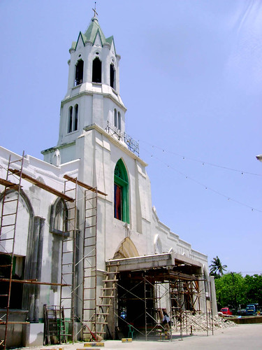 The Mabolo church with its neo gothic design, recently has been under heavy renovation.