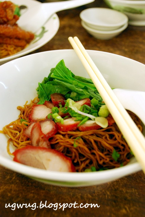 Char Siew Wantan Noodles