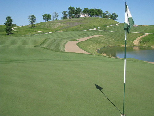The Pete Dye Golf Course at French Lick.