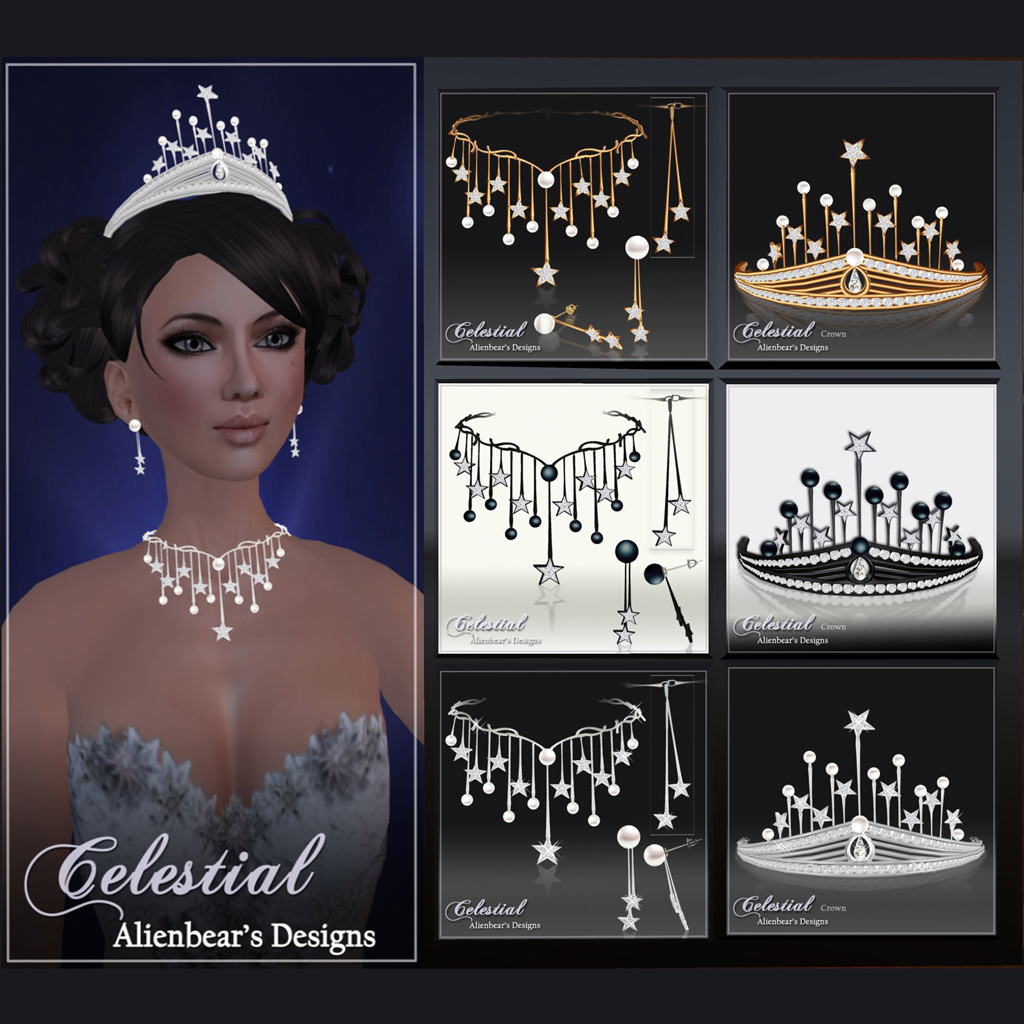 Celestial crown & set poster