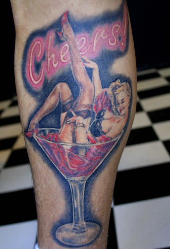 pin up girls tattoo. Pin Up Girl Tattoos