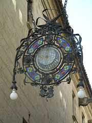 Fanal d'entrada del Carrer de Santa Maria de Vilafranca del Penedès