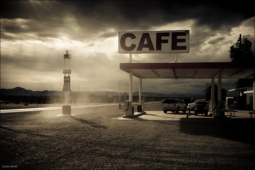 Gas and cafe