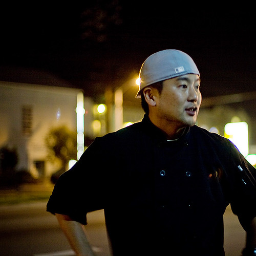 Eatdrinknbmerry & Roy Choi of Kogi BBQ Taco Tour