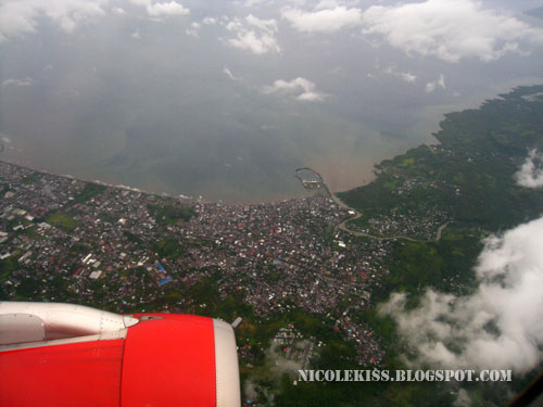manado from sky view