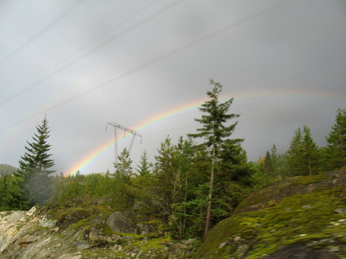 Rainbow over Highway 99