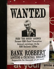 Wanted Poster at Holburn Station (London, UK)