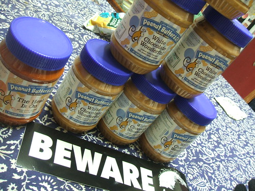7 JARS OF WHITE CHOCOLATE PEANUT BUTTER FOR $6.90!!!!