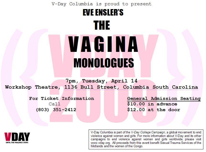 the vagina monologues