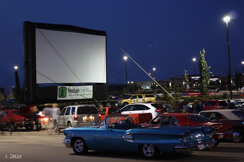 A drive-in movie in 2009