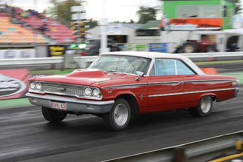 1963 Ford Galaxie'09 Nostalgia Drags Meremere New Zealand