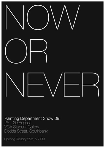 Now or Never Group Art Show