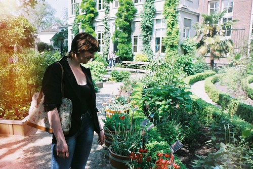 Ilona at the Hortus