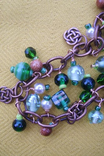 Detail, St. Patrick's Day Bracelet