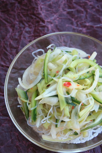 fresh chinese vermicelli salad