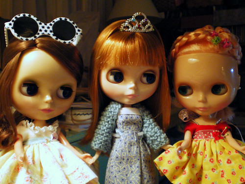 My Three Blythe Dolls