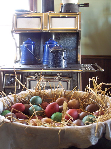 farm Easter eggs 