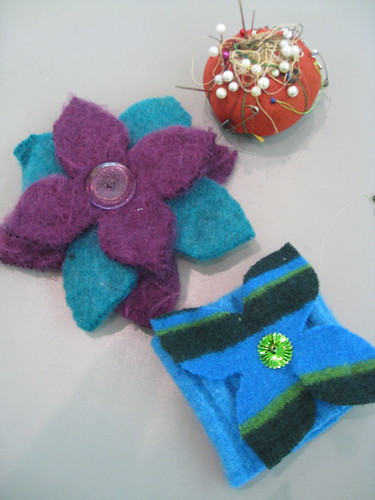 Felt workshop at Tower Road Library