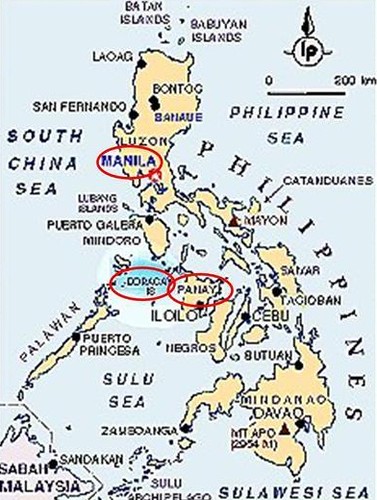 長灘島Boracay地圖
