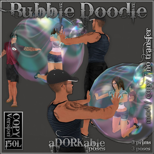 aDORKable Poses_ Bubble Doodle HQ @ The Deck
