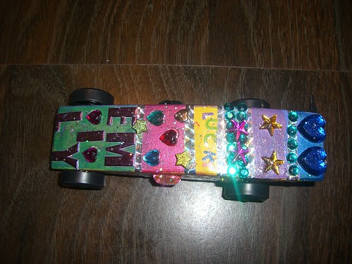Emmy's Pinewood Derby Racer