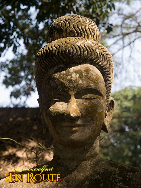 Xieng Khuan Buddha Park Portrait Detail