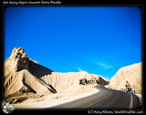 last dusty slopes towards Santa Rosalia por exposedplanet.