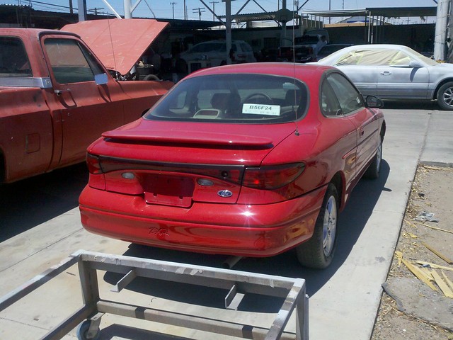 2003 red ford escort zx2