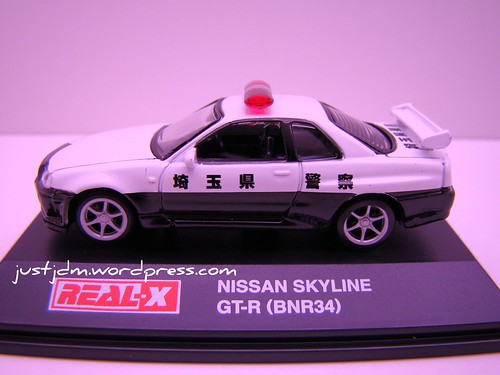 REAL X Nissan Skyline R34 Police Livery