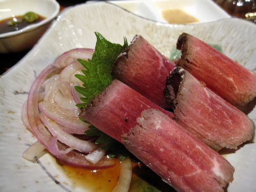 東莞大漁鐵板燒-09烤牛肉片