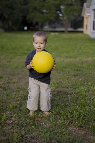 Max with ball