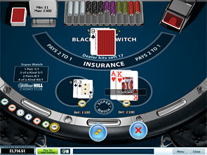 Blackjack Switch Win