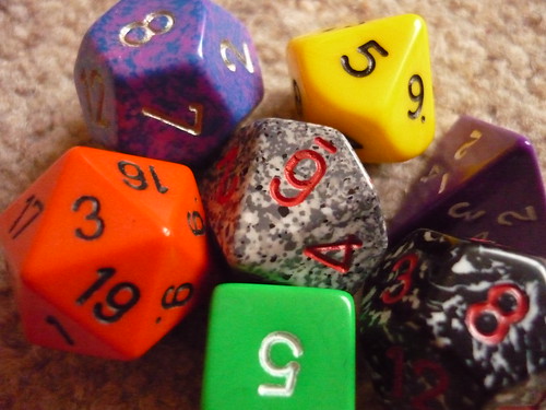 Dungeons & Dragons dice