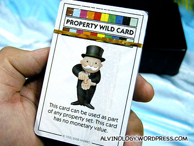 Monopoly deck cards