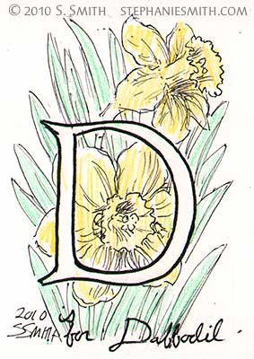 D is for Dafodil