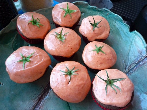 Tomato Cupcakes