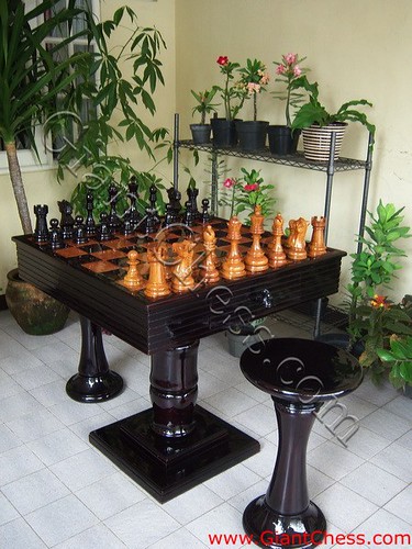 Outdoor Chess Table